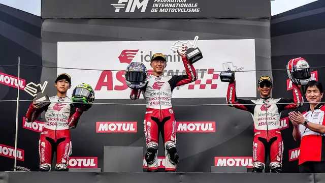 Pembalap AHM M. Badly Ayatullah sabet podium ketiga IATC Jepang