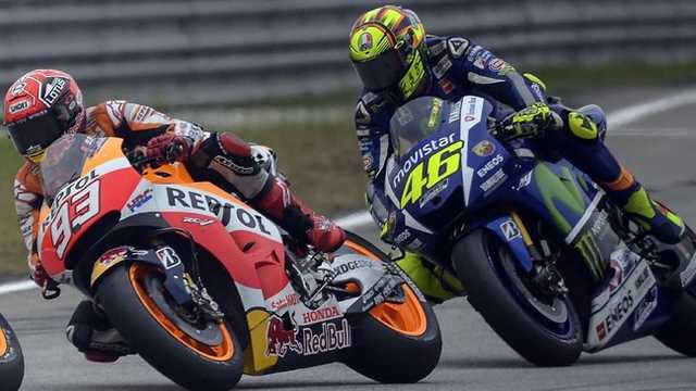Alex Criville kenang insiden tendangan Rossi ke Marquez di MotoGP 2015