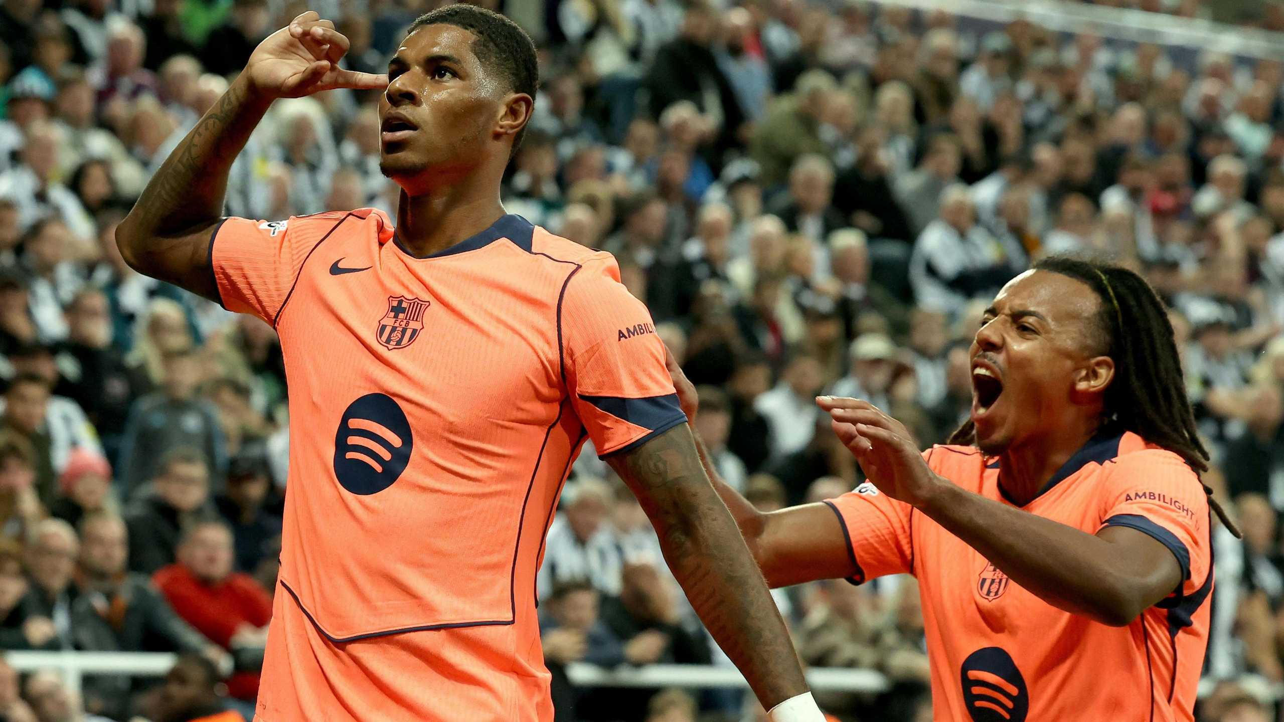 Rashford cetak gol pertama Barcelona, bantu kalahkan Newcastle