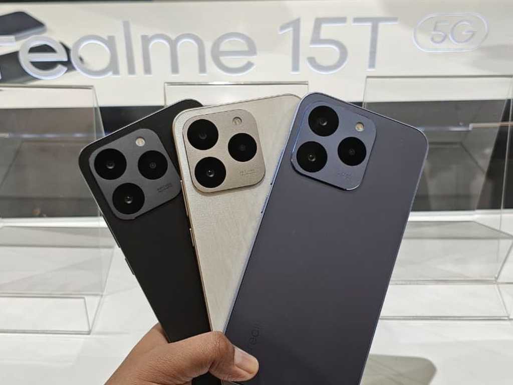 Realme 15T 5G: Baterai 7.000 mAh, Desain Tipis Rasa Flagship