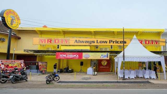 MR DIY Raup Laba Rp 285 M, Jaringan Toko Tembus 1.154 Gerai