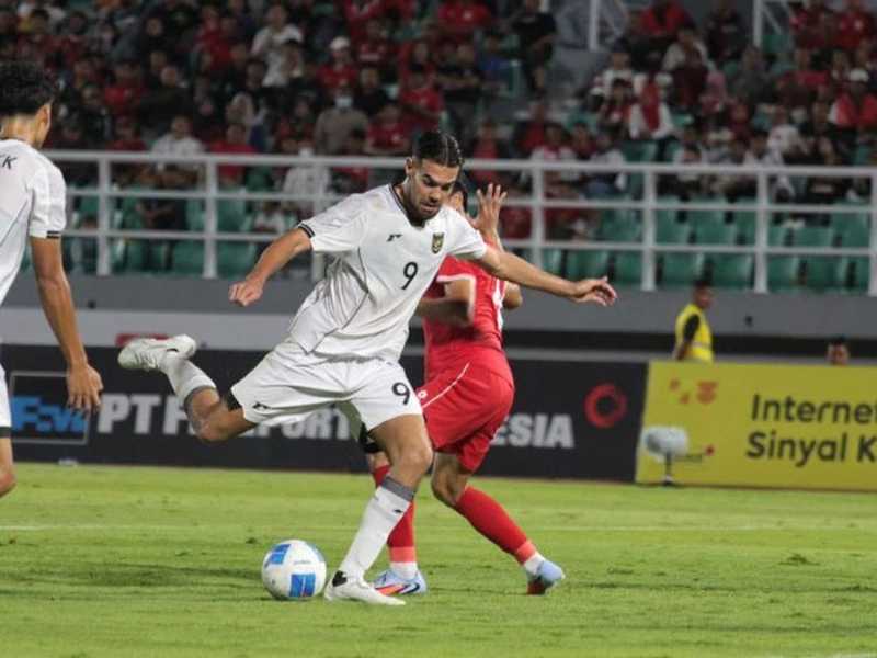 Babak Pertama Kualifikasi Piala Asia U-23: Indonesia U-23 Buntu Lawan Laos, Gol Jens Raven Dianulir!