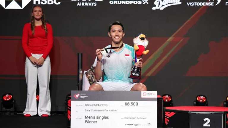 Jonatan Christie Raih Dua Gelar di Tur Eropa, Lampaui Ekspektasi