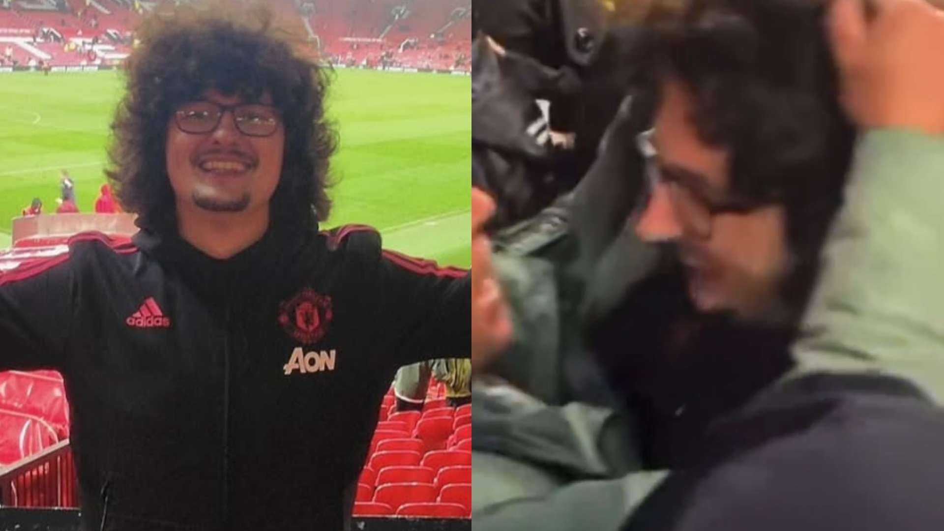 Penggemar Man United diserang di Old Trafford karena nazar viral