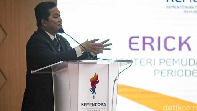 Erick Thohir Tegaskan Netralitas sebagai Menpora, Tak Berpihak pada Satu Cabor