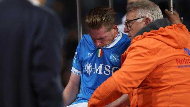 Kevin De Bruyne Cedera Serius Usai Cetak Gol, Napoli Kehilangan Pilar Penting