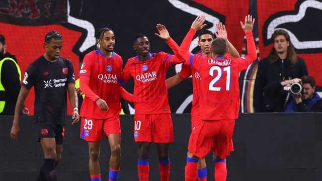 PSG Pesta Gol 7-2 atas Leverkusen, Dua Kartu Merah Warnai Laga
