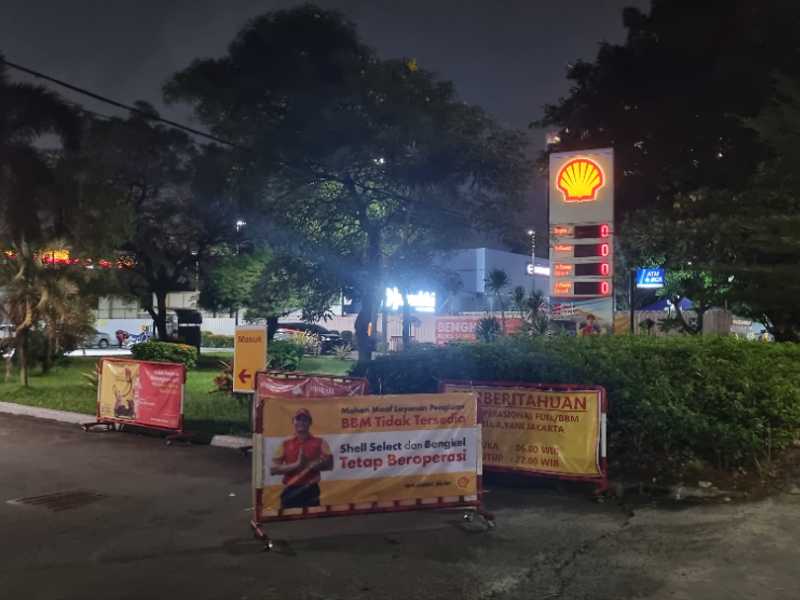 SPBU Swasta Tak Bergairah, Stok Bensin Kosong di Jabodetabek