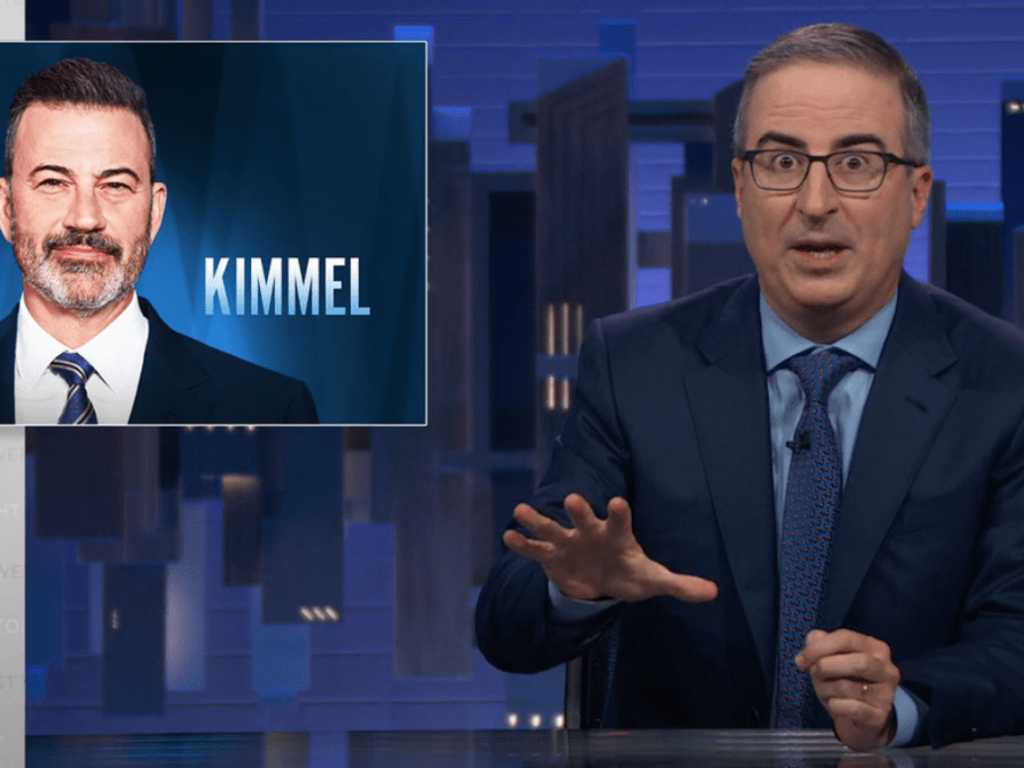 John Oliver peringatkan CEO Disney Bob Iger soal suspensi Jimmy Kimmel