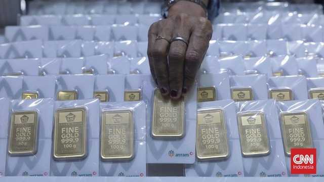 Harga Emas Antam Tembus Rekor Tertinggi, Dipicu Perang Global
