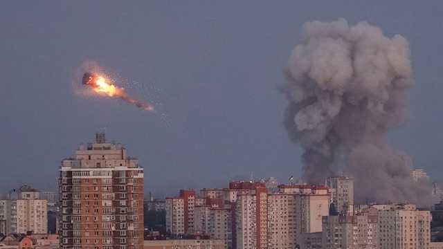 Serangan Drone Rusia Hantam Kyiv, 3 Tewas Termasuk Bayi, 18 Luka