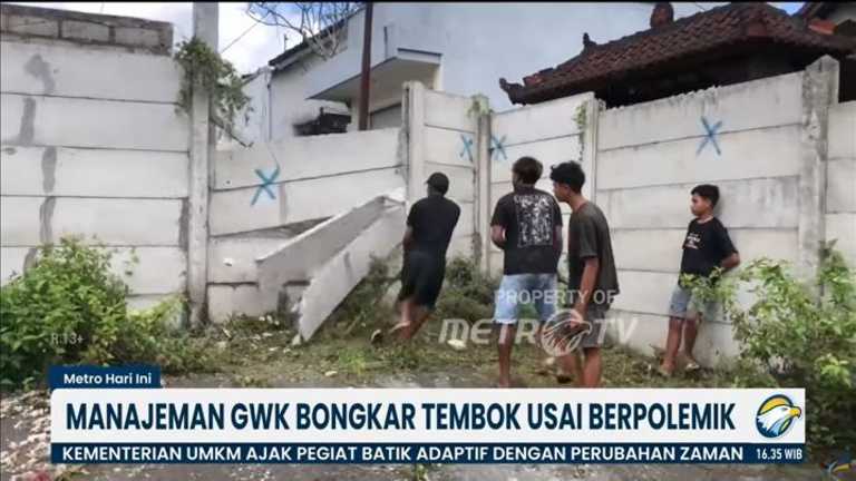 Polemik Pagar GWK Tuntas: Akses Warga Ungasan Dibuka Kembali