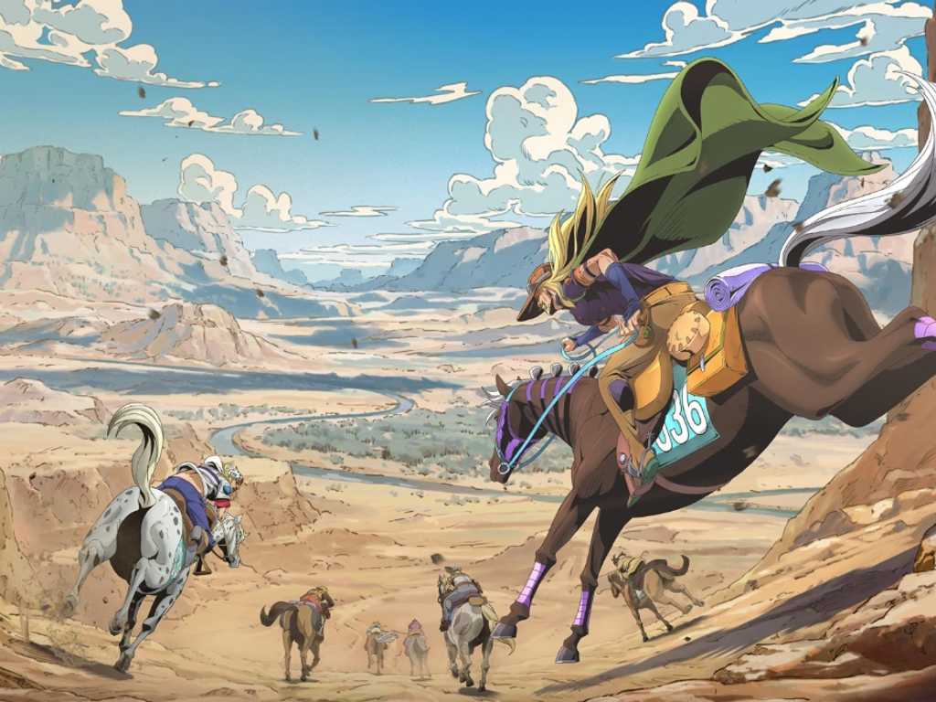 Anime "Steel Ball Run" tayang perdana di Netflix, bagian perayaan 10 tahun