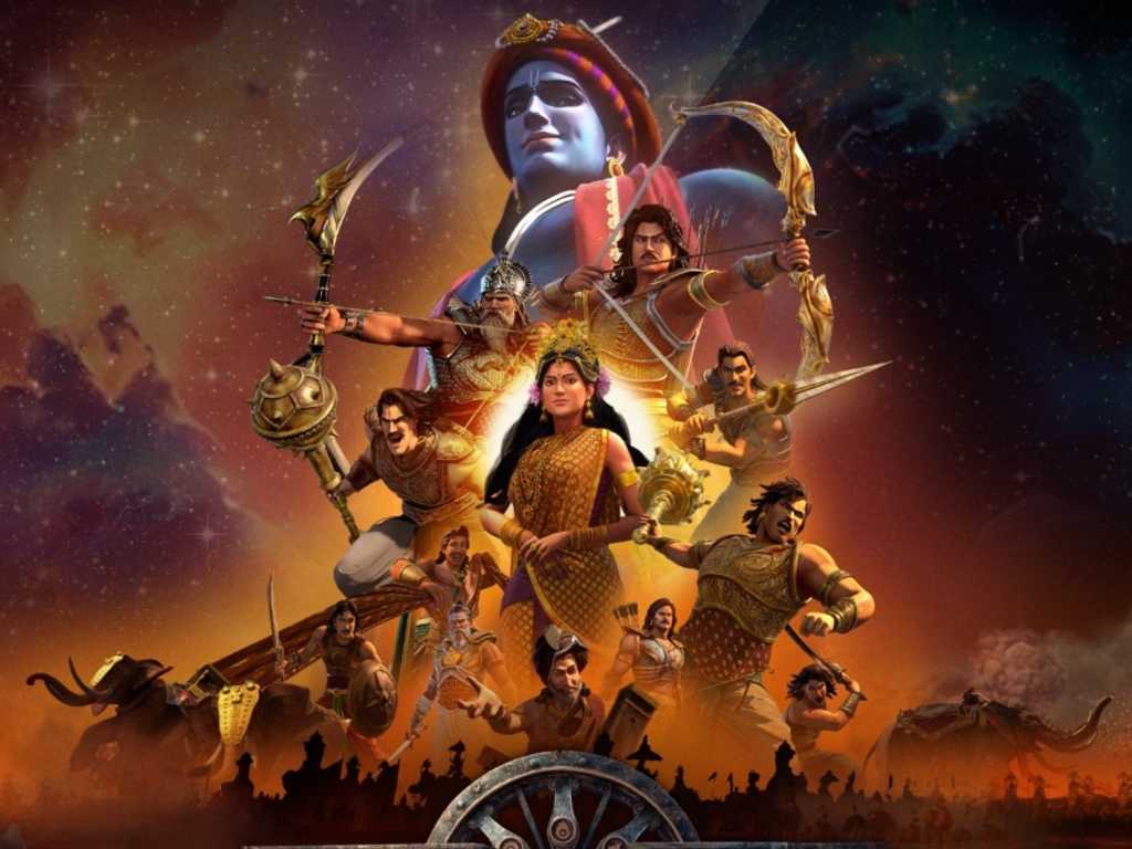 Netflix India Siap Guncang Dunia Animasi dengan 'Kurukshetra' Mahabharata