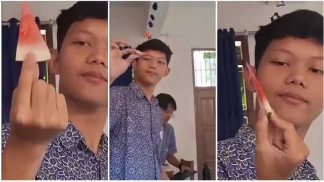 Viral! Semangka Tipis di Program Makan Bergizi Gratis Tuai Kritik Pedas