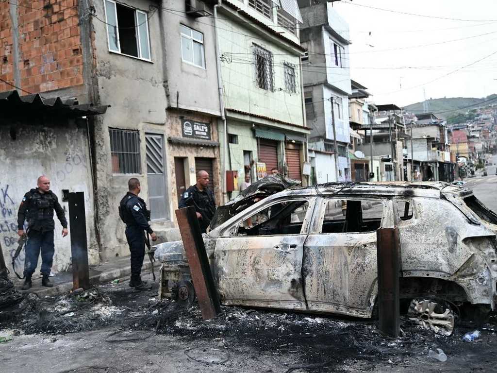Penggerebekan Narkoba di Rio: 64 Tewas, Polisi Sebut Narkoterorisme
