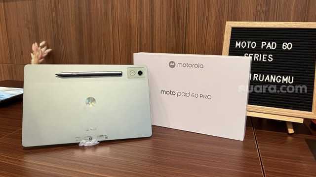 Motorola Moto Pad 60 Pro resmi jadi tablet pertama di Indonesia, sasar profesional