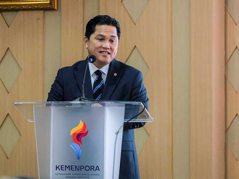 Erick Thohir serahkan keputusan rangkap jabatan Menpora-PSSI ke FIFA