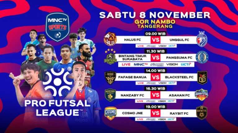 Pro Futsal League 2025/2026: Pekan ke-5, BTS Siap Pertahankan Puncak Klasemen