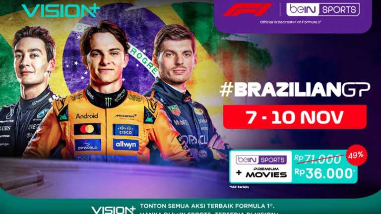 Jadwal Lengkap F1 Brasil 2025: Saksikan Balapan Seru di Interlagos!