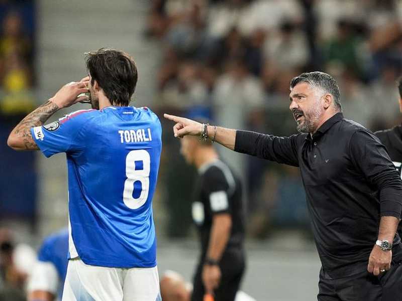 Debut Gattuso: Italia Pesta Gol 5-0 Hancurkan Estonia di Kualifikasi Piala Dunia