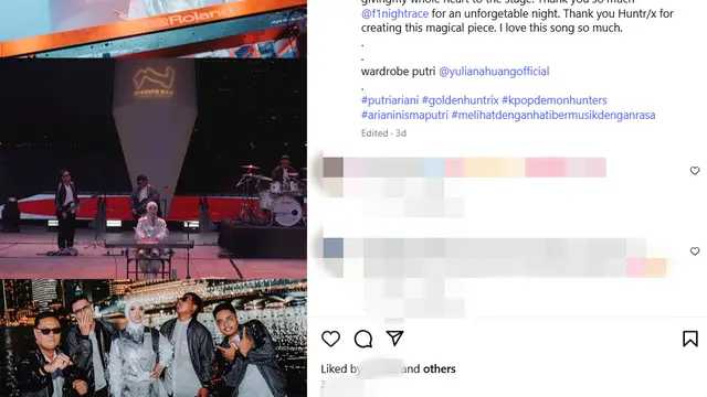 Putri Ariani Memukau di F1 Singapore, Berduet dengan Alan Walker