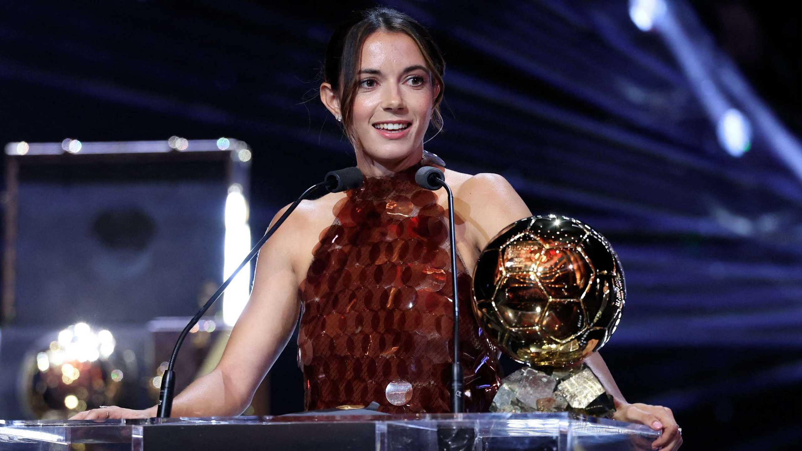 Aitana Bonmati raih Ballon d'Or ketiga beruntun, gabung Messi & Platini