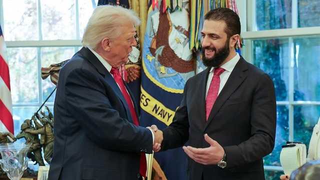 Gedung Putih Heboh: Trump Canda Istri ke Presiden Suriah Al-Sharaa