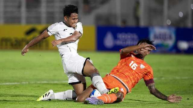 Timnas U-23 Indonesia Buntu, Imbang Tanpa Gol Lawan India di Babak Pertama