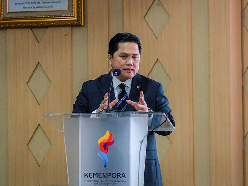 Erick Thohir rangkap jabatan Menpora dan Ketua PSSI, picu pro-kontra