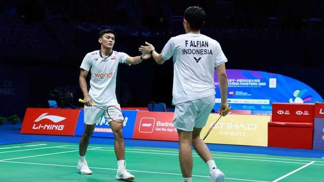 Fajar/Fikri Lolos Semifinal Korea Open 2025