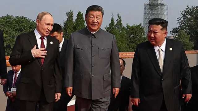 Xi Jinping Pimpin Aliansi Putin-Kim, Tantang Orde Dunia Pimpinan AS