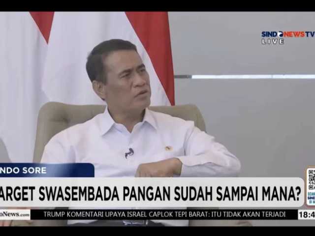 Mentan: Produksi Beras Indonesia Melesat, Terbesar Kedua Dunia