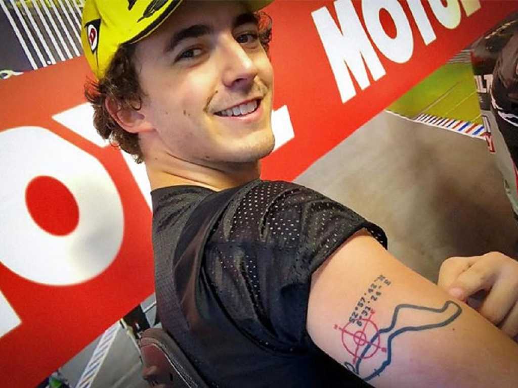 Francesco Bagnaia Punya Tato Sirkuit Assen, Beberkan Alasan Unik