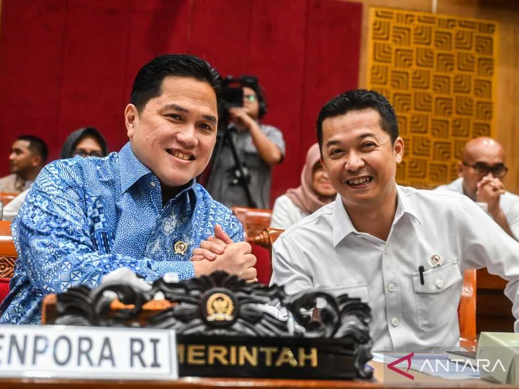 Erick Thohir beri batas waktu penyelesaian dualisme olahraga hingga akhir 2025