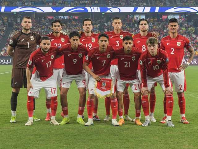 Indonesia turun satu peringkat di ranking FIFA, kini di urutan ke-119