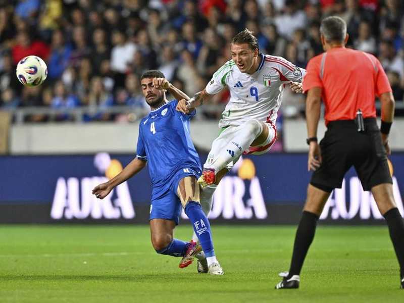 Italia Menang Gila 5-4 Lawan Israel, Gol Injury Time Selamatkan Asa ke Piala Dunia 2026
