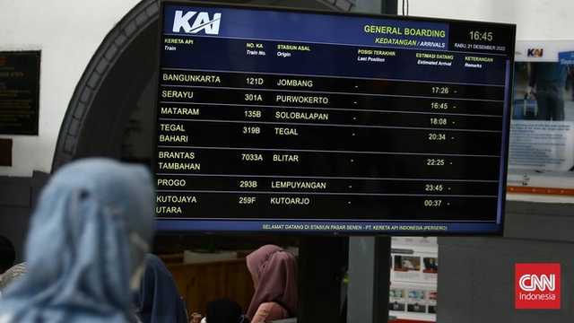 Tiket Kereta Desember Belum Bisa Dipesan, KAI Ungkap Penyesuaian Pola Perjalanan
