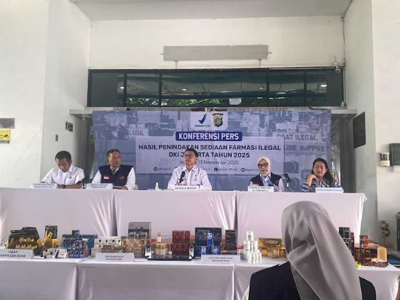 BPOM Sita Ribuan Obat Ilegal di Jakarta, Pelaku Raup Miliaran