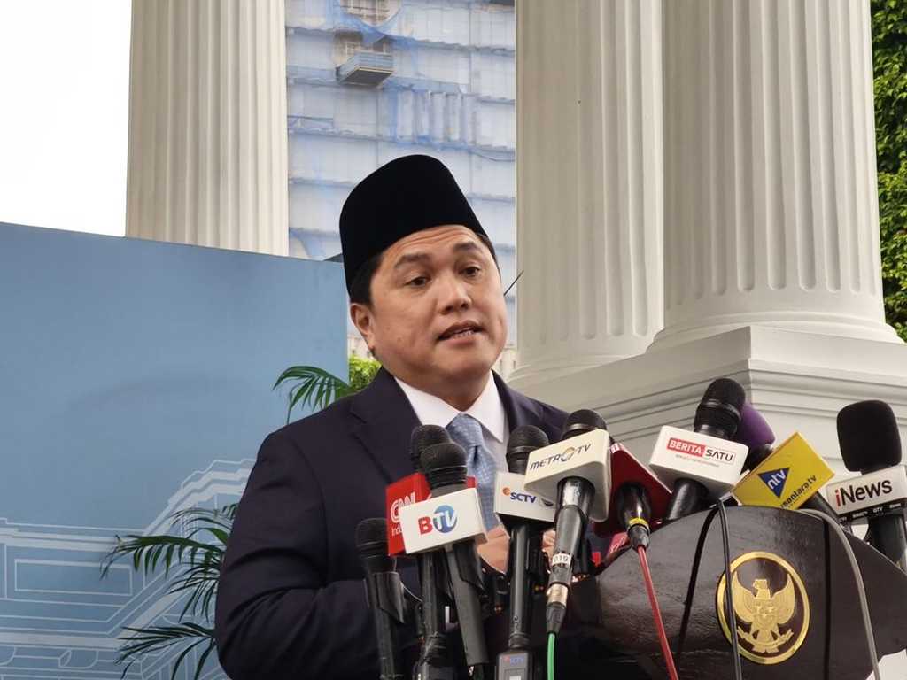 Erick Thohir dilantik Menpora, kursi Menteri BUMN kosong