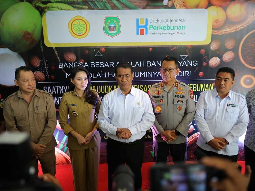 Mentan Amran: Maluku Utara Sentra Rempah Global, Kejayaan Indonesia Kembali