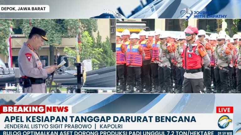 Kapolri Sampaikan 8 Amanat Presiden Prabowo untuk Tanggap Bencana