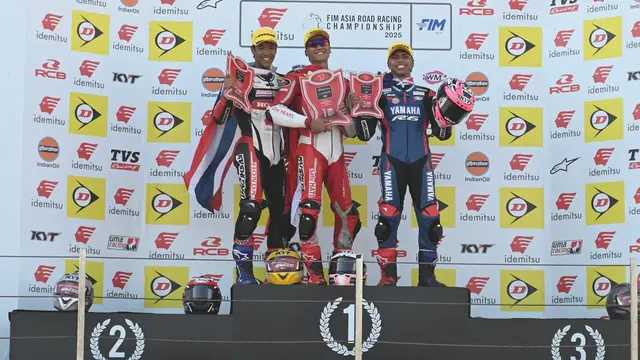 AHRT Borong 5 Podium di ARRC Mandalika 2025, Dominasi Balap Asia!