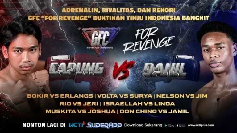 GFC "For Revenge": 13 Ribu Tiket Terjual, Cetak Sejarah Tinju Indonesia