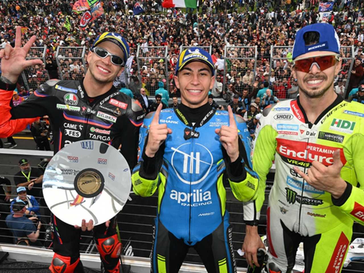 MotoGP Australia: Raul Fernandez Raih Kemenangan Perdana, Bagnaia Terpental