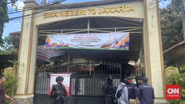 Ledakan Guncang SMA 72 Kelapa Gading, Gegana Selidiki Sumber Misterius