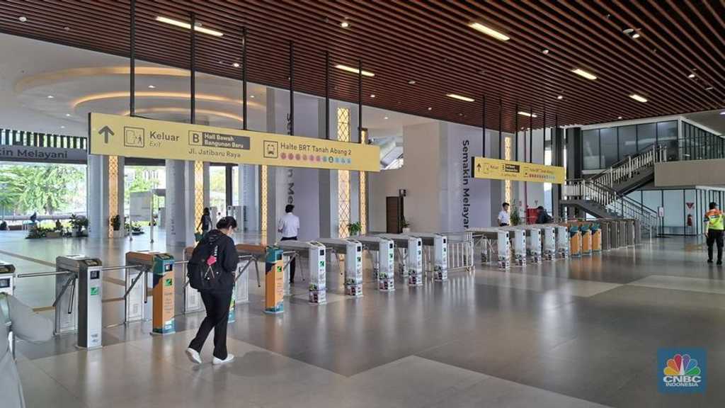 Stasiun Tanah Abang Berwajah Baru, Diresmikan Prabowo dengan Fasilitas Modern