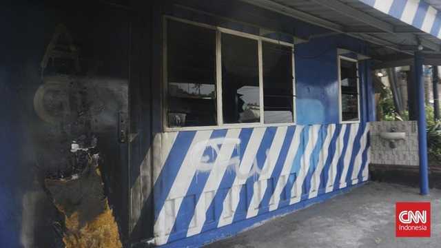 Geger! Pos Polisi di Yogyakarta-Sleman Dirusak OTK, Molotov dan Kaca Pecah