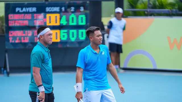Ganda Putra Indonesia Jaga Asa Juara, Lucky/Tegar Tembus Semifinal Tenis Bali