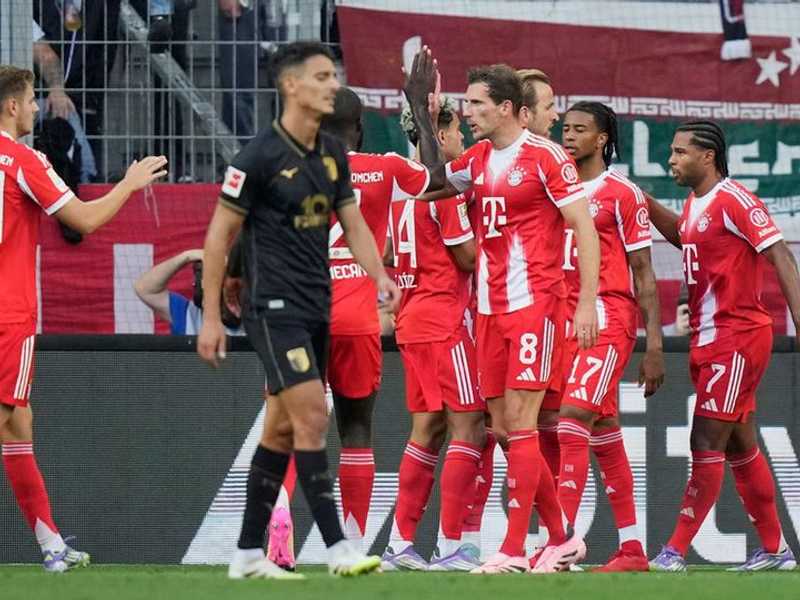 Bayern Munchen Hajar Augsburg 3-2, Harry Kane Gemilang dengan 2 Assist